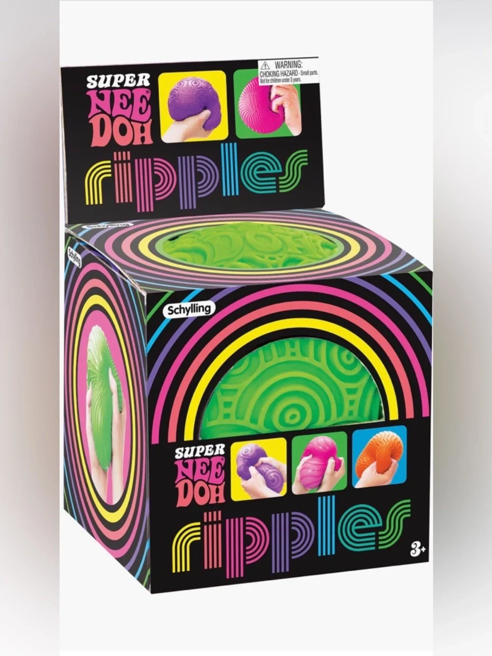 Schylling | Toys | Super Needoh Ripples Xl Textured Nee Doh Ball Giant ...